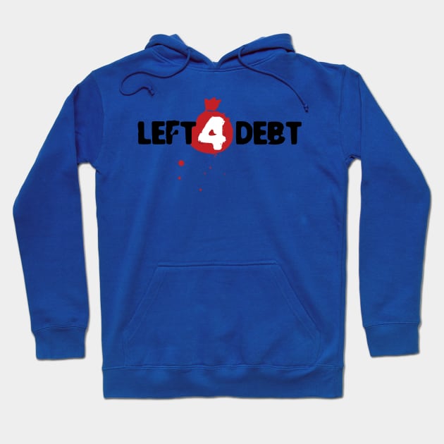 Funny Debt Money Zombie Game Logo Parody For Gamers Hoodie by BoggsNicolas